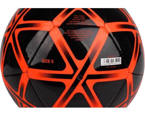 М'яч для футболу Adidas Starlancer Club чорний та червоний IP1650 5 М'яч для футболу Adidas Starlancer Club чорний та червоний IP1650 5