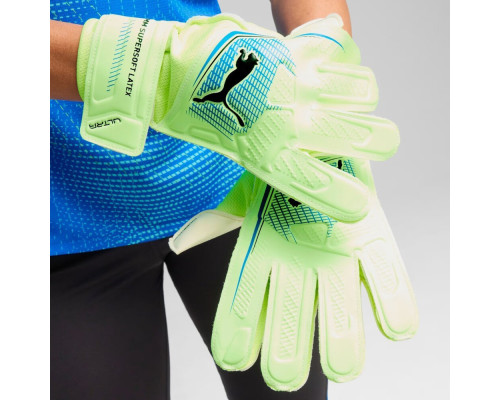 Рукавички воротарські Puma Ultra Play RC 41952 02 р.9, зелено-білі Рукавички воротарські Puma Ultra Play RC 41952 02 р.9, зелено-білі