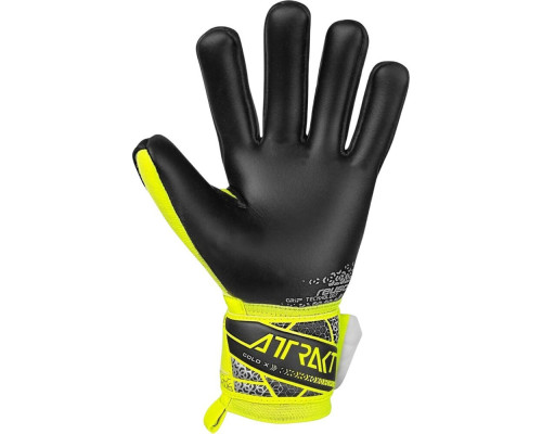 Рукавички воротарські Reusch Attrakt Gold X NC 5570955 2025 р.10, жовто-чорні Рукавички воротарські Reusch Attrakt Gold X NC 5570955 2025 р.10, жовто-чорні