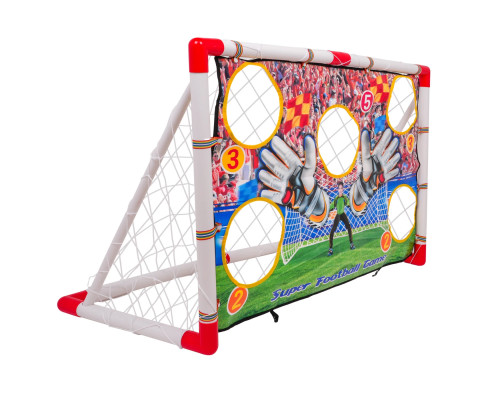 Ворота футбольні MEGA ZOG.628-76 з мішенню 116 x 76 x 48 см