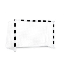 Ворота футбольні Neo-Sport NS-465 300 х 200 x 90 см, чорно-білі