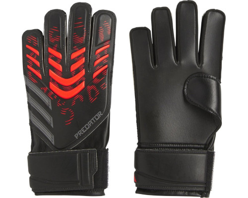 Рукавички воротарські Adidas Predator Training Goalkeeper JM6826 р. 4, чорно-червоні Рукавички воротарські Adidas Predator Training Goalkeeper JM6826 р. 4, чорно-червоні