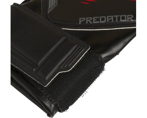 Рукавички воротарські Adidas Predator Training Goalkeeper JM6826 р. 4, чорно-червоні Рукавички воротарські Adidas Predator Training Goalkeeper JM6826 р. 4, чорно-червоні