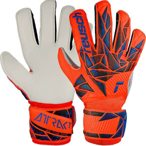 Рукавички воротарські Reusch Attrakt Solid Junior pomarańczowe 5472515 2210 р.7, помаранчеві