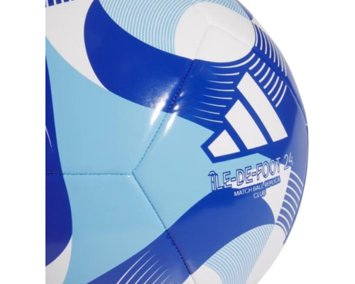 Футбольний м'яч Adidas Olympic 24 Club синій IW6328 розмір 5 Футбольний м'яч Adidas Olympic 24 Club синій IW6328 розмір 5