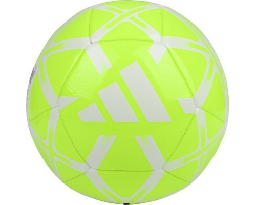 М'яч футбольний Adidas Starlancer Club IT6383 розмір 3, жовто-білий М'яч футбольний Adidas Starlancer Club IT6383 розмір 3, жовто-білий