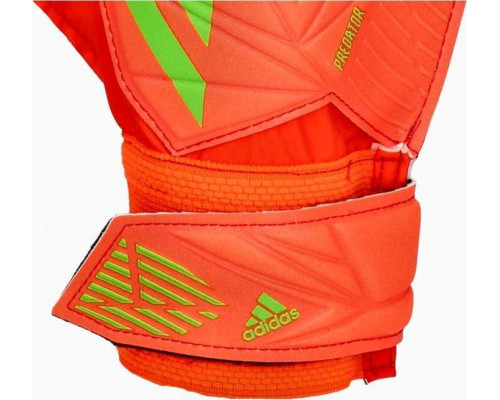 Рукавички воротарські Adidas PRED GL TRN р. 9, помаранчево-білі