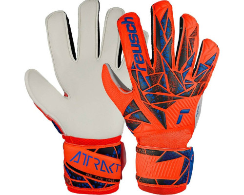 Рукавички воротарські Reusch Attrakt Solid Junior pomarańczowe 5472515 2210 р.8, помаранчеві Рукавички воротарські Reusch Attrakt Solid Junior pomarańczowe 5472515 2210 р.8, помаранчеві