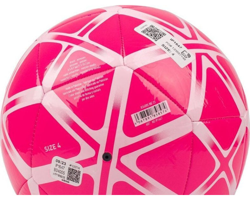 М'яч для футболу Adidas Starlancer Club рожевий IP1647 4 М'яч для футболу Adidas Starlancer Club рожевий IP1647 4