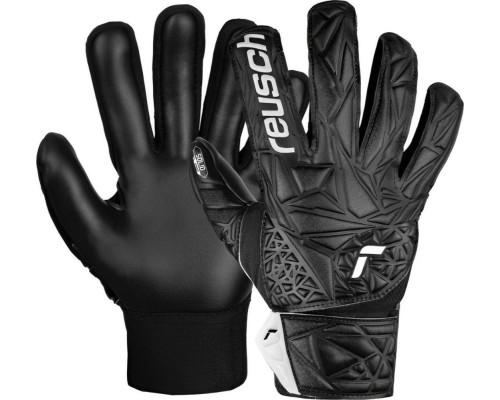 Рукавички воротарські Reusch Attrakt Starter Solid Finger Support Junior 5472511 7700 р.8, чорні Рукавички воротарські Reusch Attrakt Starter Solid Finger Support Junior 5472511 7700 р.8, чорні