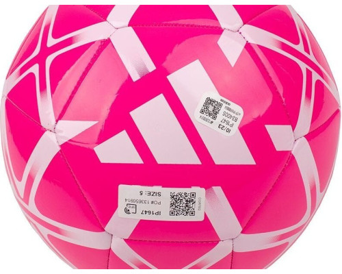М'яч для футболу Adidas Starlancer Club рожевий IP1647 3 М'яч для футболу Adidas Starlancer Club рожевий IP1647 3
