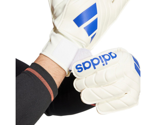 Рукавички воротарські Adidas Copa Club Goalkeeper IX3835 р.8, біло-сині Рукавички воротарські Adidas Copa Club Goalkeeper IX3835 р.8, біло-сині
