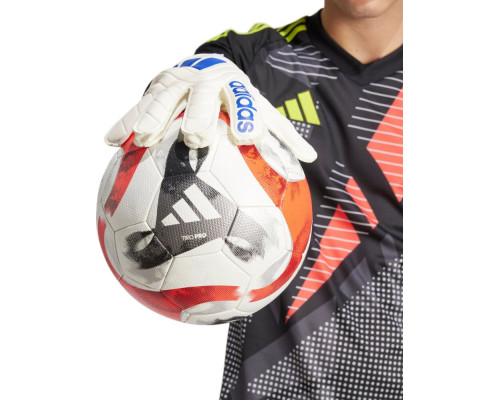 Рукавички воротарські Adidas Copa Club Goalkeeper IX3835 р.8, біло-сині Рукавички воротарські Adidas Copa Club Goalkeeper IX3835 р.8, біло-сині