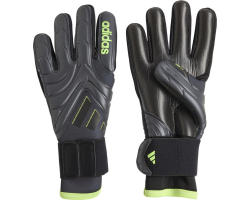 Рукавички воротарські Adidas Copa Pro czarne JN5335 р. 9,5, чорно-зелені Рукавички воротарські Adidas Copa Pro czarne JN5335 р. 9,5, чорно-зелені
