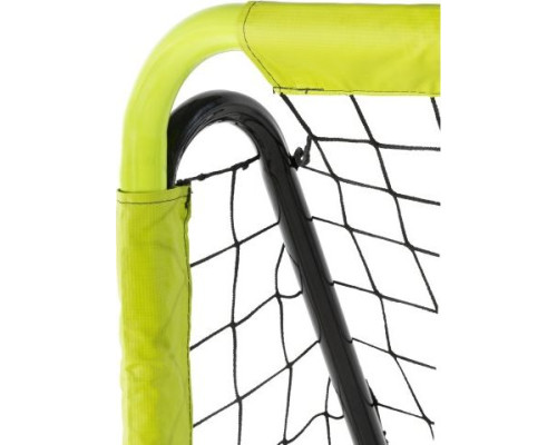 Ворота футбольні EXIT Tempo 300 х 200 см, чорно-зелені