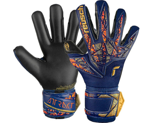 Рукавички воротарські Reusch Attrakt Gold X 5470945 4411 р.10,5, синьо-жовтий Рукавички воротарські Reusch Attrakt Gold X 5470945 4411 р.10,5, синьо-жовтий