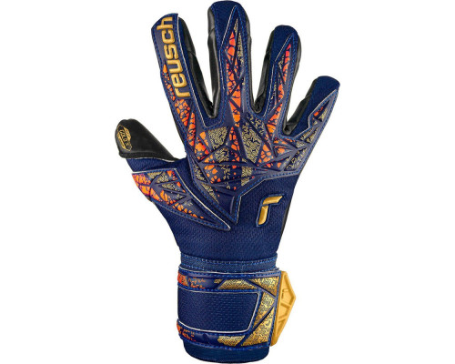 Рукавички воротарські Reusch Attrakt Gold X 5470945 4411 р.10,5, синьо-жовтий Рукавички воротарські Reusch Attrakt Gold X 5470945 4411 р.10,5, синьо-жовтий