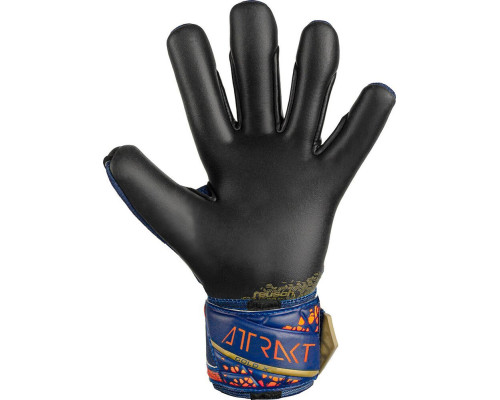 Рукавички воротарські Reusch Attrakt Gold X 5470945 4411 р.10,5, синьо-жовтий Рукавички воротарські Reusch Attrakt Gold X 5470945 4411 р.10,5, синьо-жовтий