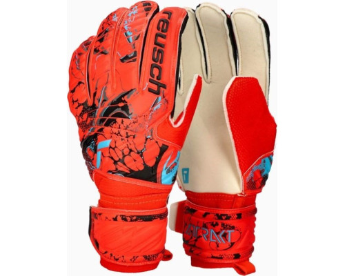 Рукавички воротарські Reusch Attrakt Solid M Senior 53 70 515 3334 р.9, червоні Рукавички воротарські Reusch Attrakt Solid M Senior 53 70 515 3334 р.9, червоні