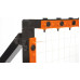 Сітка тренувальна для футболу Yakimasport Rebounder PRO 120 х 120 см, помаранчево-чорний