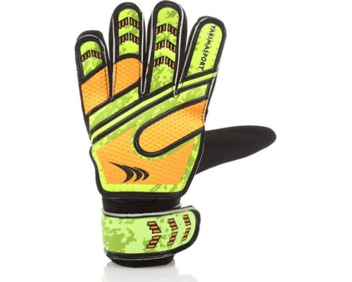 Рукавички воротарські Yakimasport Goal Blocker р.6, жовто-помаранчеві Рукавички воротарські Yakimasport Goal Blocker р.6, жовто-помаранчеві