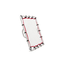 Сітка тренувальна для футболу Yakimasport Rebounder 80 x 80 см, біло-червона