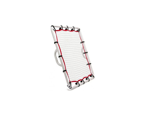 Сітка тренувальна для футболу Yakimasport Rebounder 80 x 80 см, біло-червона Сітка тренувальна для футболу Yakimasport Rebounder 80 x 80 см, біло-червона