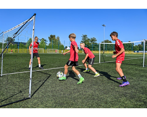 Ворота футбольні Yakimasport Flex 240 х 150 см, білі Ворота футбольні Yakimasport Flex 240 х 150 см, білі