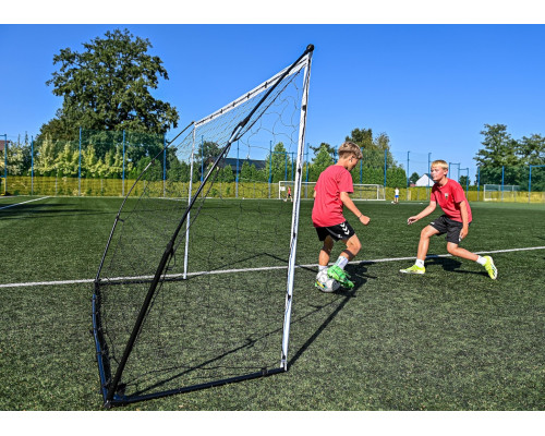 Ворота футбольні Yakimasport Flex 240 х 150 см, білі Ворота футбольні Yakimasport Flex 240 х 150 см, білі