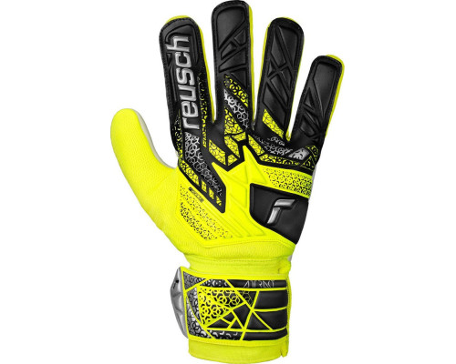 Рукавички воротарські Reusch Attrakt Starter Solid 5570514 2014 р.7,5, жовто-чорні Рукавички воротарські Reusch Attrakt Starter Solid 5570514 2014 р.7,5, жовто-чорні