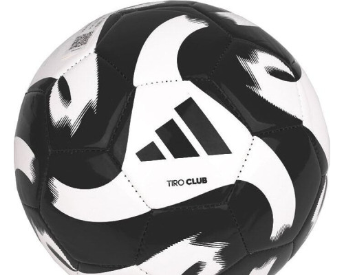 М'яч для футболу Adidas Tiro Club білий HT2430 4 М'яч для футболу Adidas Tiro Club білий HT2430 4