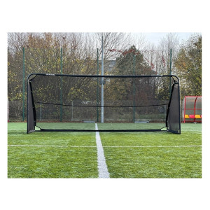 Ворота футбольні Yakimasport GIZA 100748 500 х 200 см, чорні