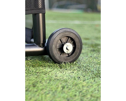Ворота футбольні Yakimasport GIZA 100748 500 х 200 см, чорні Ворота футбольні Yakimasport GIZA 100748 500 х 200 см, чорні