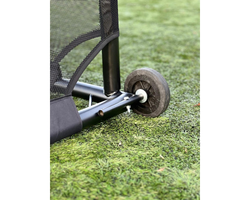 Ворота футбольні Yakimasport GIZA 100748 500 х 200 см, чорні Ворота футбольні Yakimasport GIZA 100748 500 х 200 см, чорні
