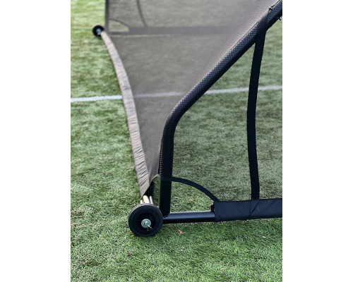Ворота футбольні Yakimasport GIZA 100748 500 х 200 см, чорні Ворота футбольні Yakimasport GIZA 100748 500 х 200 см, чорні