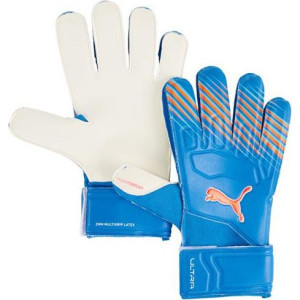 Рукавички воротарські Puma Ultra Play FC 42084 01 р.4, блакитно-білі