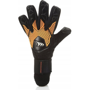 Рукавички воротарські Yakimasport PRO ONE р. 9, чорно-помаранчеві
