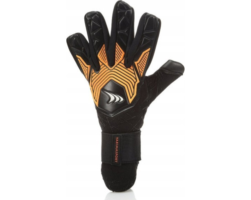Рукавички воротарські Yakimasport PRO ONE р. 10, чорно-помаранчеві