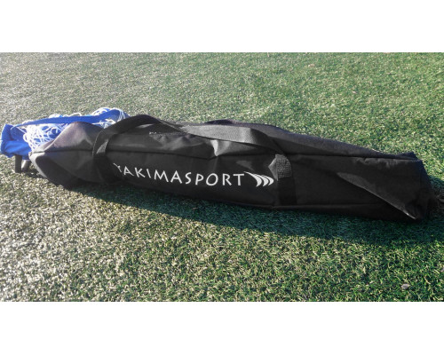 Ворота футбольні YakimaSport UNI Skrzat 300 х 100 см, біло-блакитні