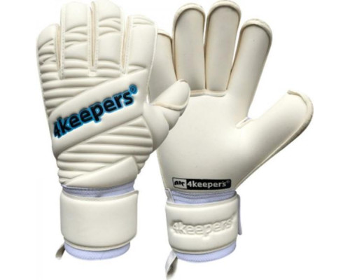 Рукавички воротарські 4Keepers Retro IV RF S812909 р. 10,5, білі Рукавички воротарські 4Keepers Retro IV RF S812909 р. 10,5, білі