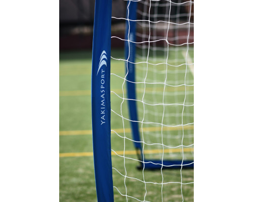 Ворота футбольні Yakimasport UNI 300 x 200 см, біло-сині Ворота футбольні Yakimasport UNI 300 x 200 см, біло-сині