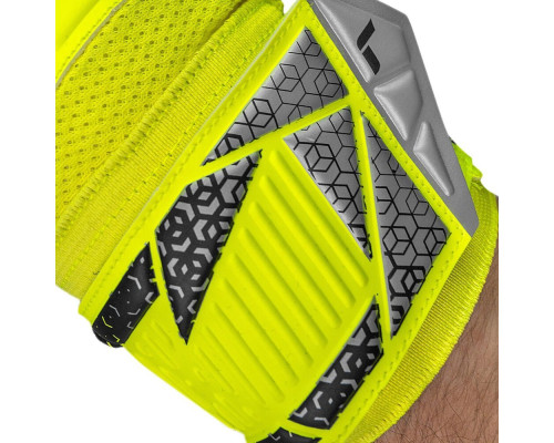 Рукавички воротарські Reusch Attrakt Solid 5570515 2014 р.9, жовто-чорні Рукавички воротарські Reusch Attrakt Solid 5570515 2014 р.9, жовто-чорні