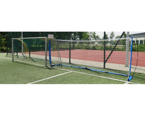 Ворота футбольні Yakimasport UNI 500 x 200 см, біло-сині Ворота футбольні Yakimasport UNI 500 x 200 см, біло-сині