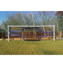 Мішень для футбольних воріт Yakimasport 732 x 244 см, чорно-синя