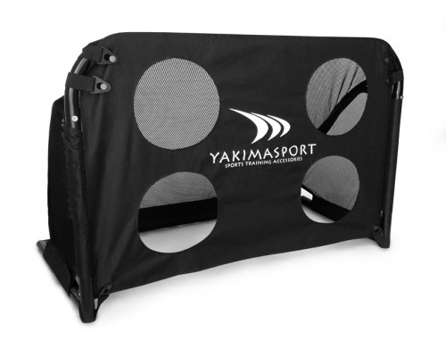 Мішень для футбольних воріт Yakimasport GIZA 120 x 80 см, чорна Мішень для футбольних воріт Yakimasport GIZA 120 x 80 см, чорна