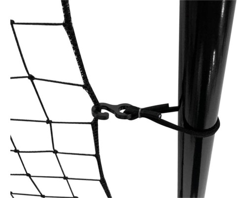 Сітка тренувальна для футболу Enero Rebounder 160 x 132 x 132 см, чорна Сітка тренувальна для футболу Enero Rebounder 160 x 132 x 132 см, чорна