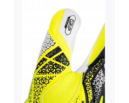 Рукавички воротарські Reusch Attrakt Grip Junior 5572815 2014 р.4, жовто-чорні Рукавички воротарські Reusch Attrakt Grip Junior 5572815 2014 р.4, жовто-чорні