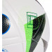 М'яч футбольний Adidas Euro24 Fussballliebe IN9369 розмір 5, чорно-білий