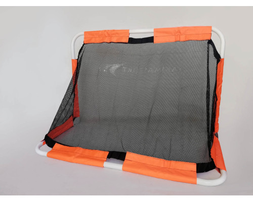Ворота футбольні Yakimasport Mini 120 x 80 x 60 см, помаранчево-чорні Ворота футбольні Yakimasport Mini 120 x 80 x 60 см, помаранчево-чорні