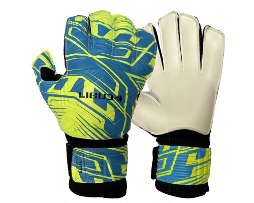 Рукавички воротарські Ligue Elite р. 6, різнокольорові